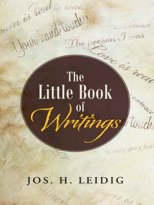 cover image of The Little Book of Writings
